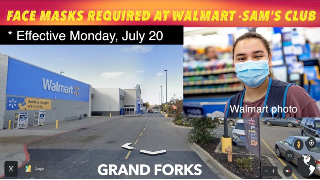 Attention ALL Walmart Shoppers! Face Masks Required! iNewZ