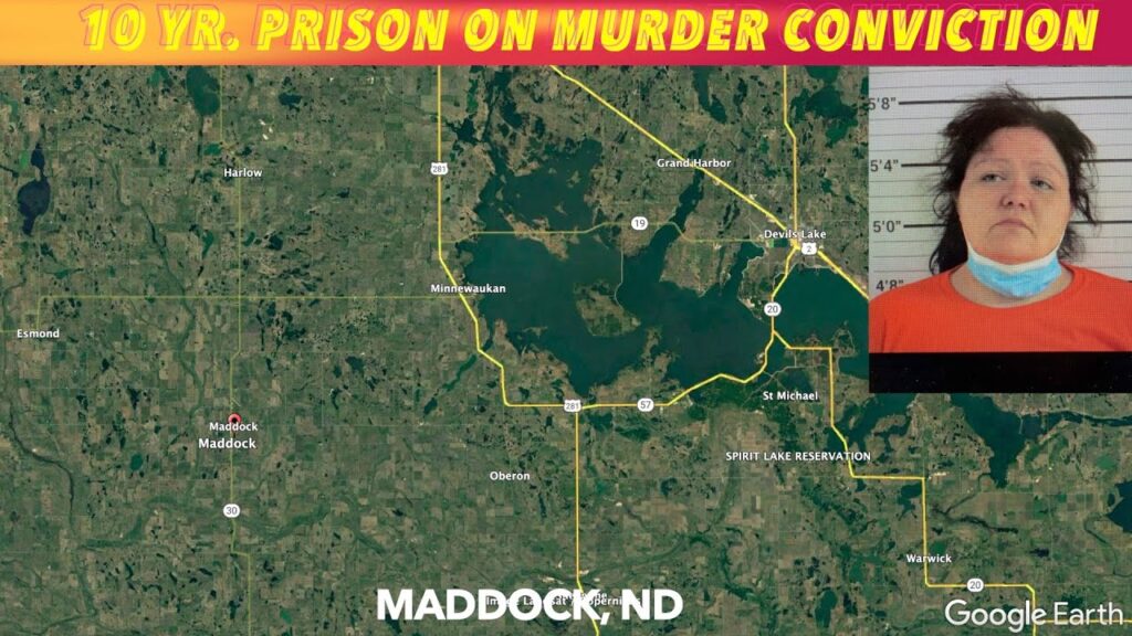 Benson County Woman Sentenced To 10 Yrs. Prison On Murder Conviction