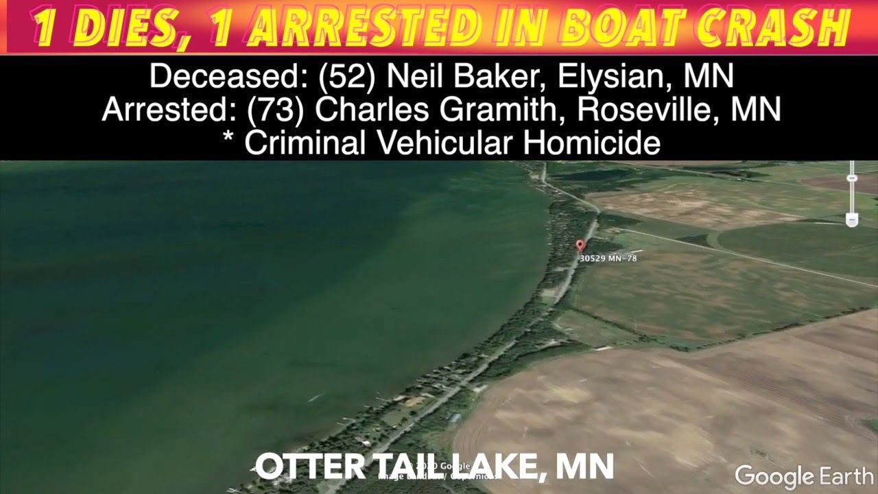 BREAKING NEWS 1 Dies, 1 Arrested In Otter Tail Lake Boat Crash iNewZ