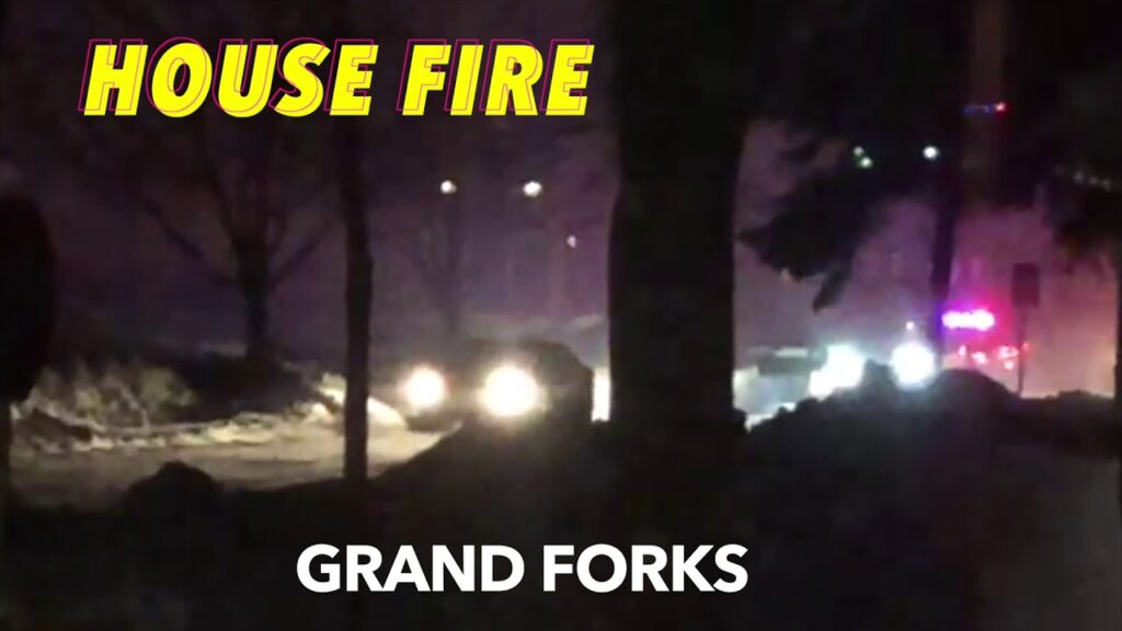 BREAKING NEWS Grand Forks House Fire iNewZ