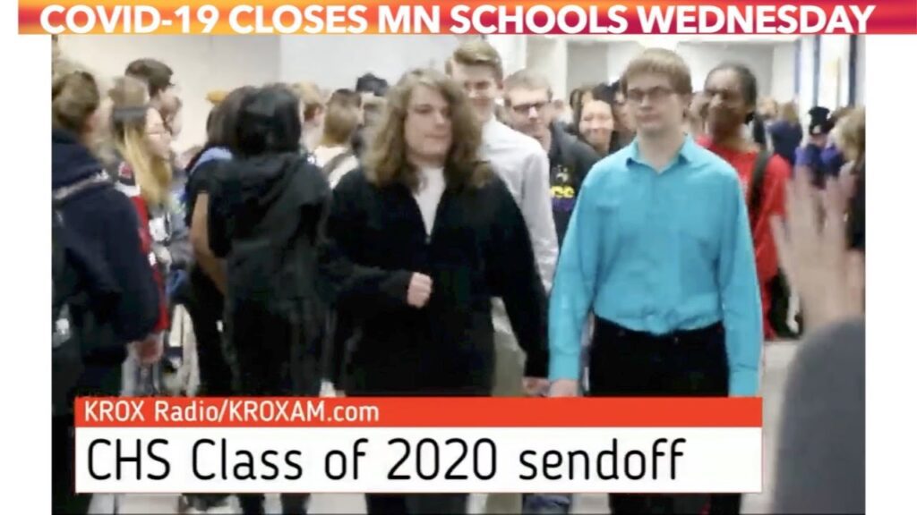 COVID19 Spurs Just In Case Sendoff For Crookston Seniors As MN Schools