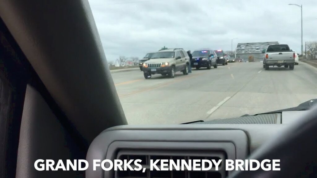crash on kennedy bridge after other bridges closed for flooding