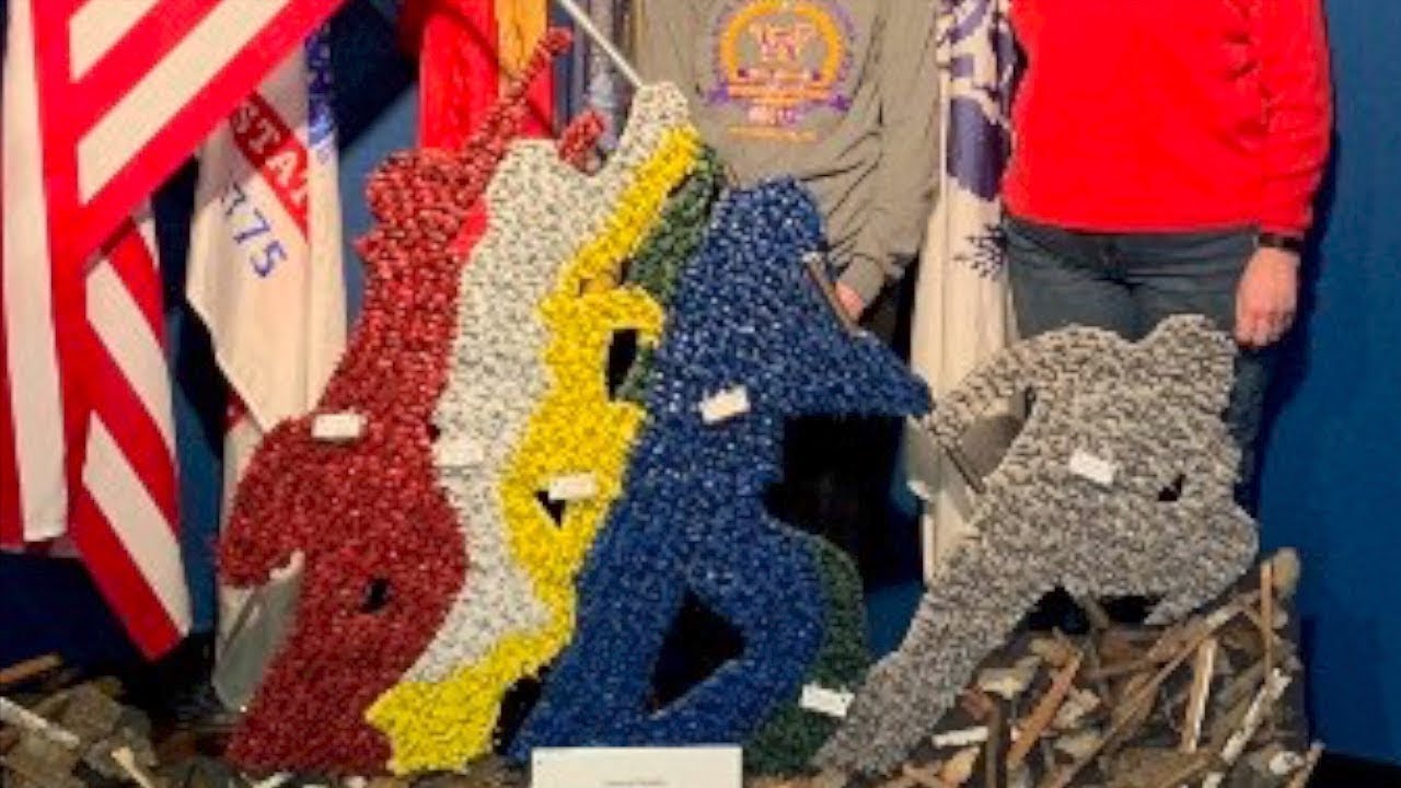 Crookston Student Used Thousands Of Plastic Army Men To Recreate