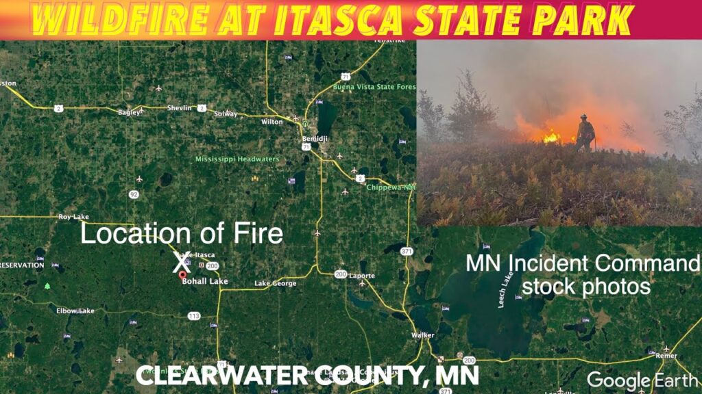 Fire At Itasca State Park Caused Some Evacuations iNewZ