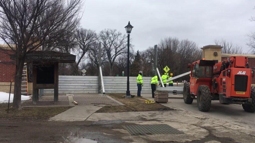 Flood Wall Being Installed At Lincoln Park Archives Inewz