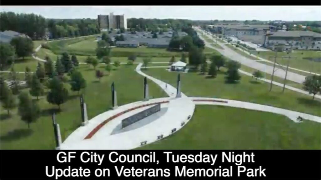 GRAND FORKS CITY COUNCIL Update On Veterans Memorial Park iNewZ