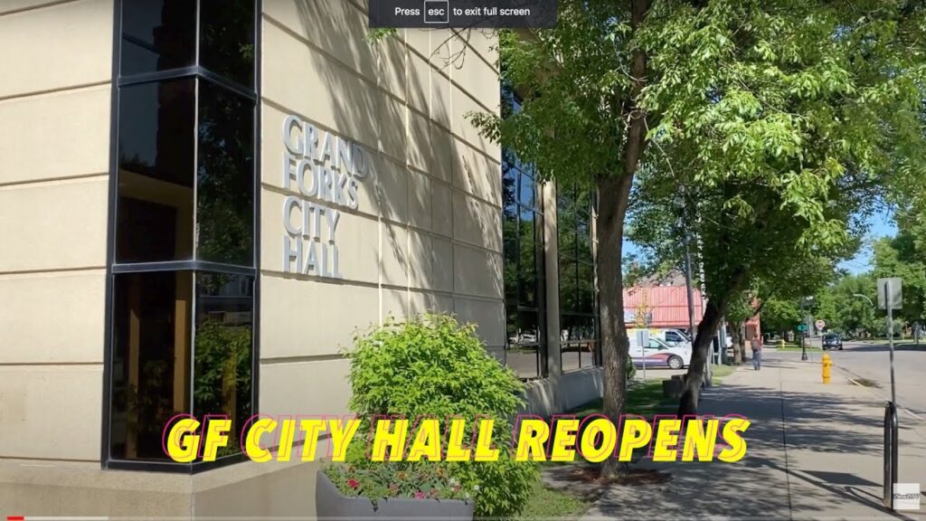 Grand Forks City Hall Reopens To Public iNewZ