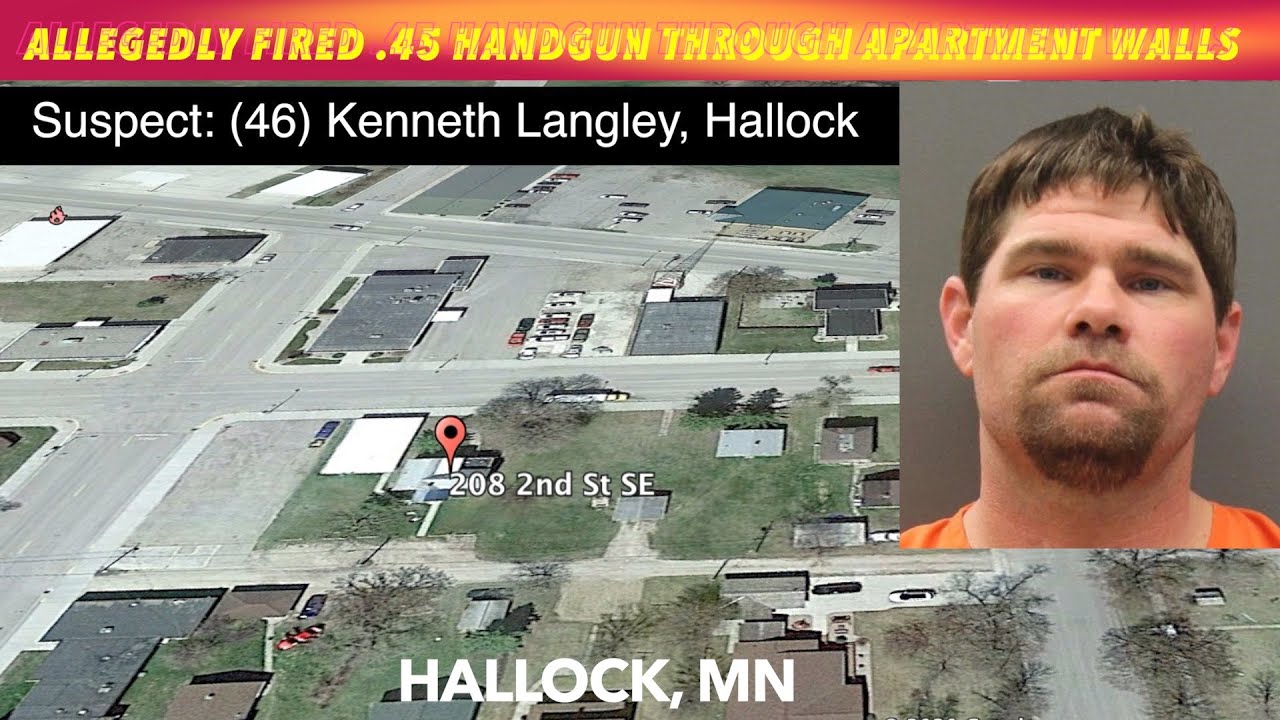 Hallock Man Charged With Firing 45 Caliber Handgun Through Apartment