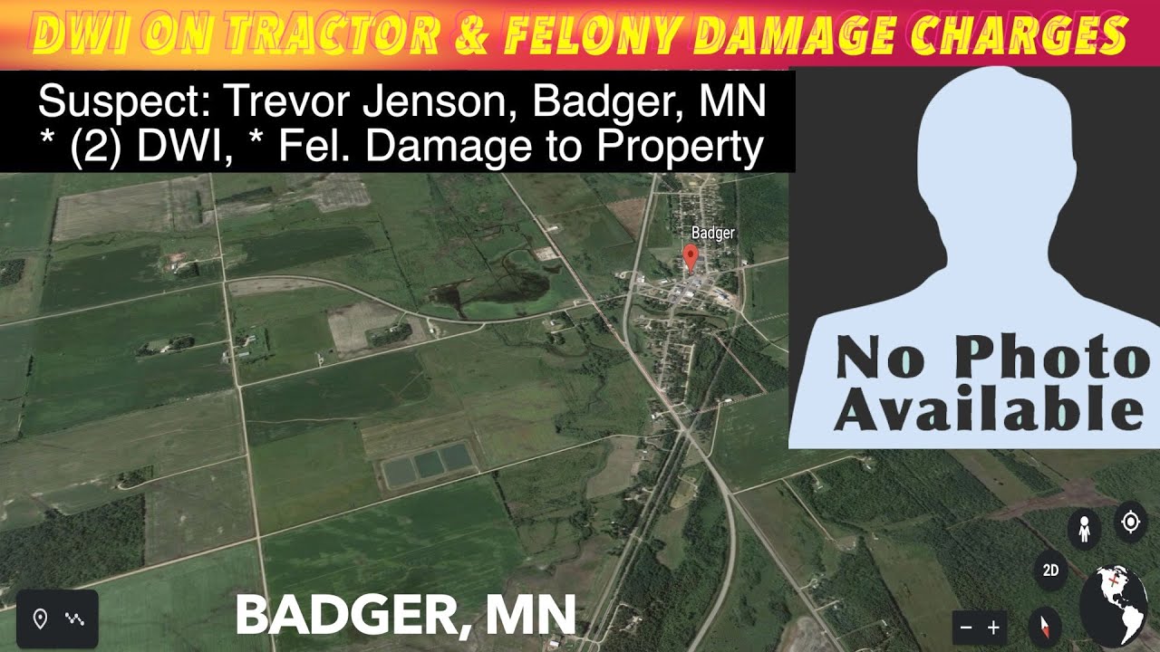 Man On Tractor Facing DWI & Felony Damage To Property Charges iNewZ