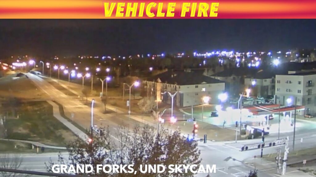 Monday Night, Grand Forks Vehicle Fire iNewZ