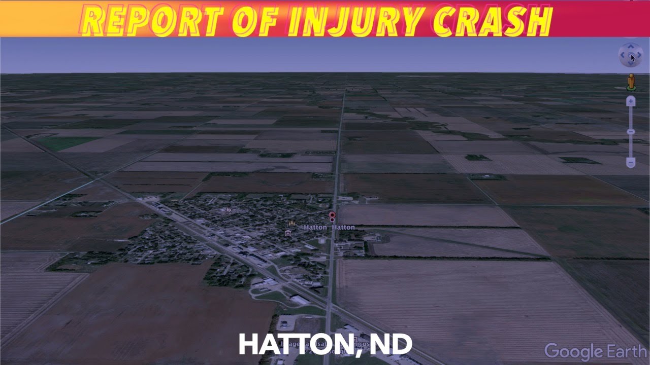 Report Of Tuesday Night Injury Crash By Hatton, North Dakota iNewZ