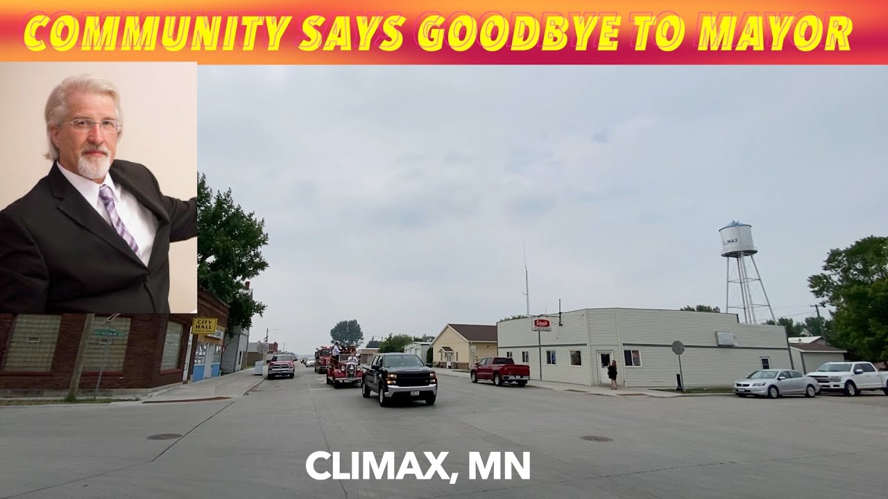 Residents Of Climax, Minnesota Say Goodbye To Their Mayor iNewZ