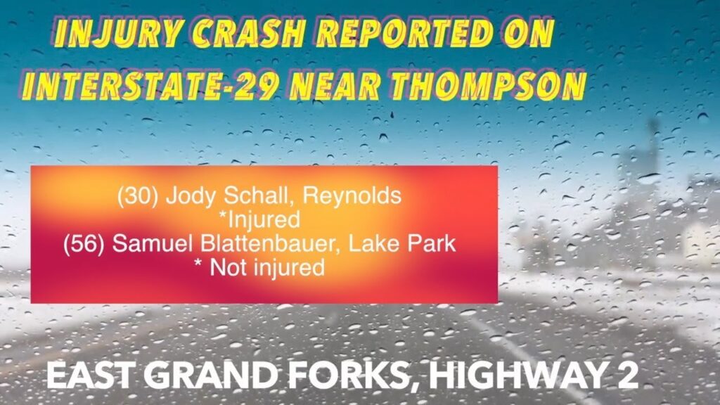 Reynolds Woman Injured In Interstate29 Crash iNewZ