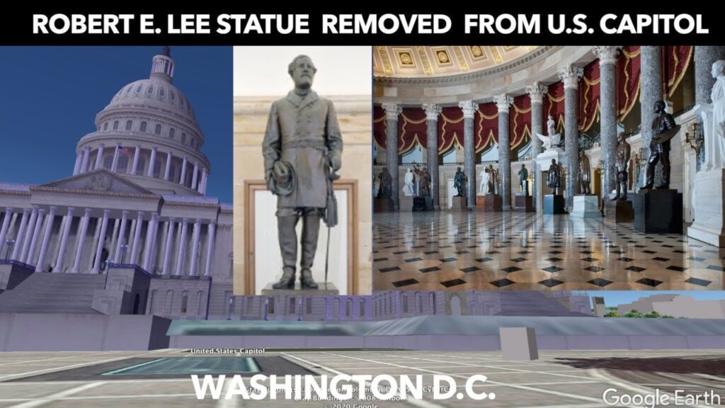 Robert E. Lee Statue Removed From U.S. Capitol iNewZ