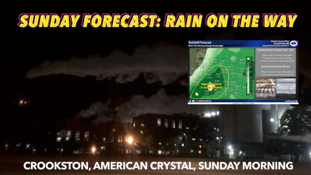SUNDAY WX FORECAST: Rain On The Way - iNewZ