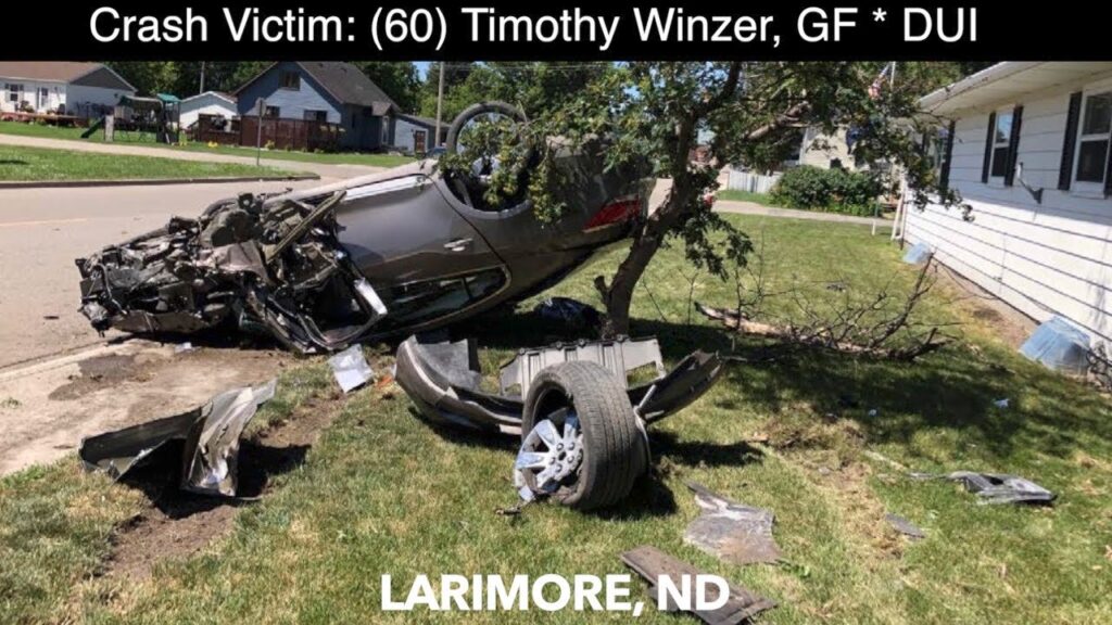 UPDATE Driver Injured In DUI Crash In Larimore, ND iNewZ