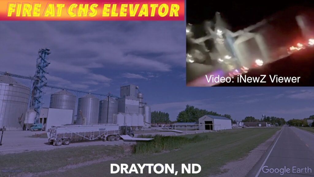UPDATE Fire At CHS Elevator In Drayton Causes Significant Damage iNewZ