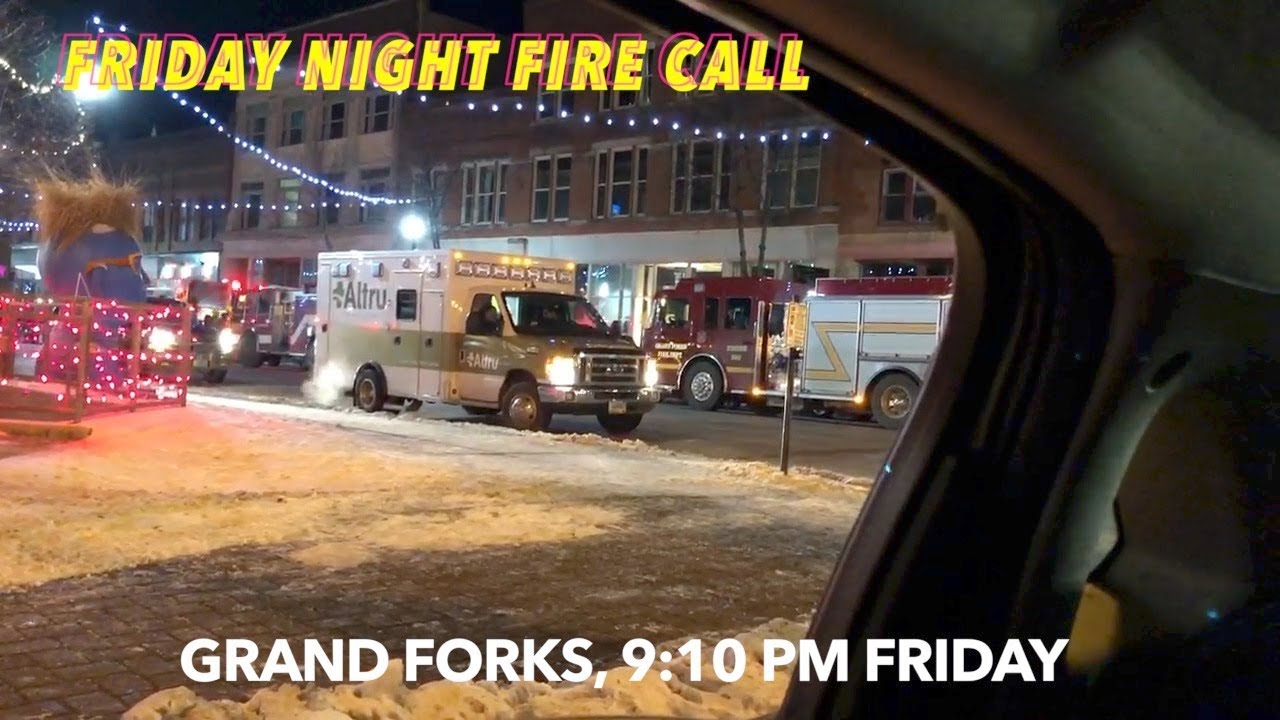 UPDATE Grand Forks Fire Call, Minor Injuries, Business Damage iNewZ
