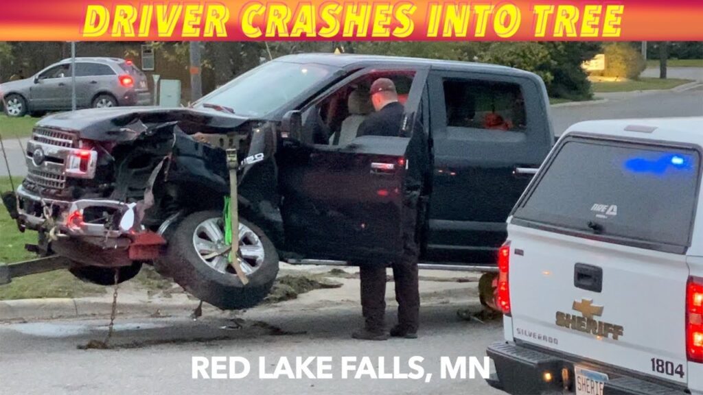 Vehicle Crashes Into Tree In Red Lake Falls, MN Wednesday Morning iNewZ