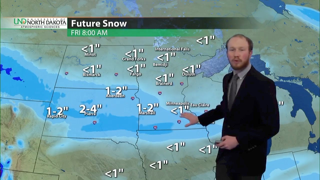 Wednesday Evening Weather Forecast From Grand Forks iNewZ