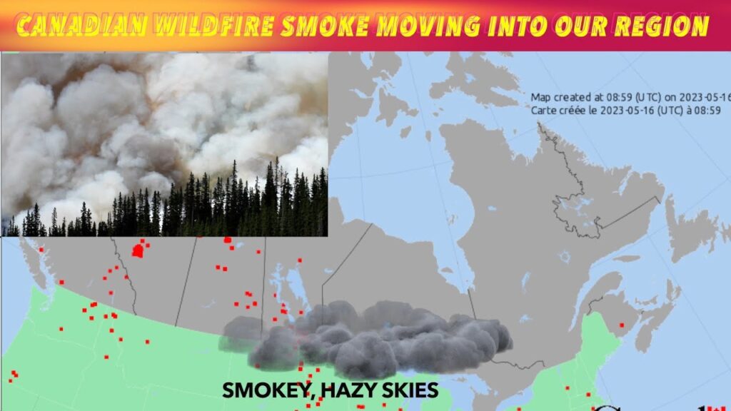 Canadian Wildfires Prompt Air Quality Alert For Our Region Inewz 6495