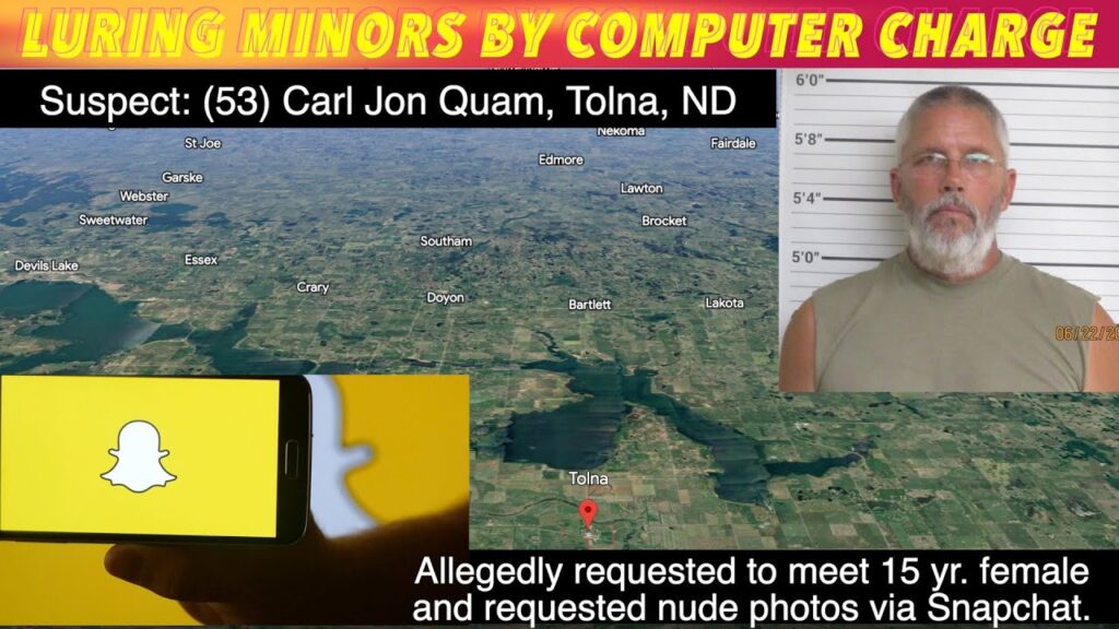 Tolna, North Dakota Man Facing "Luring" Charge iNewZ