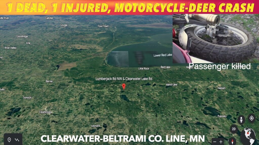1 Dead, 1 Injured In Northwest Minnesota MotorcycleDeer Crash iNewZ