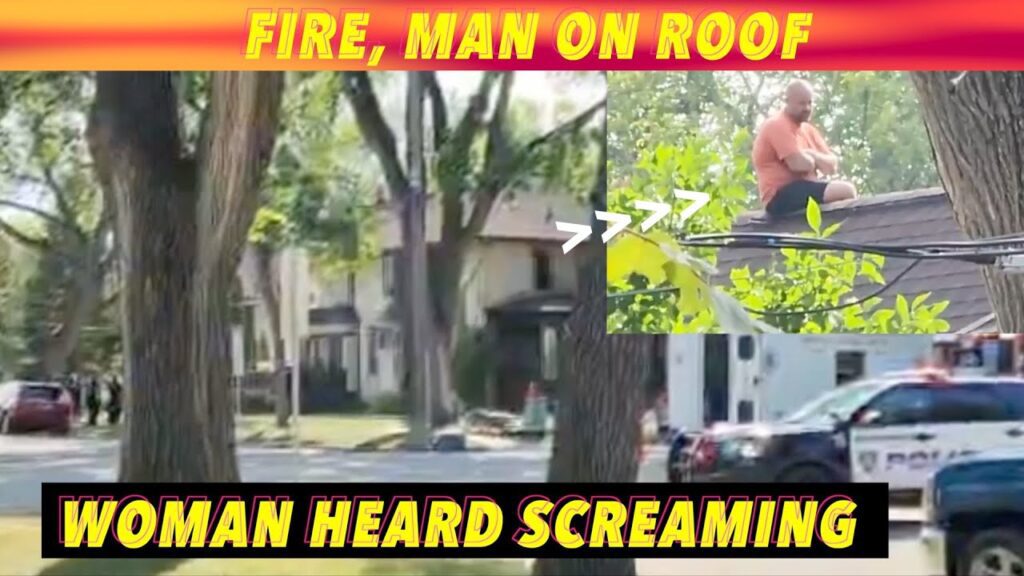 BREAKING NEWS Moorhead Fire, Man On The Roof, Neighbor Heard Screams