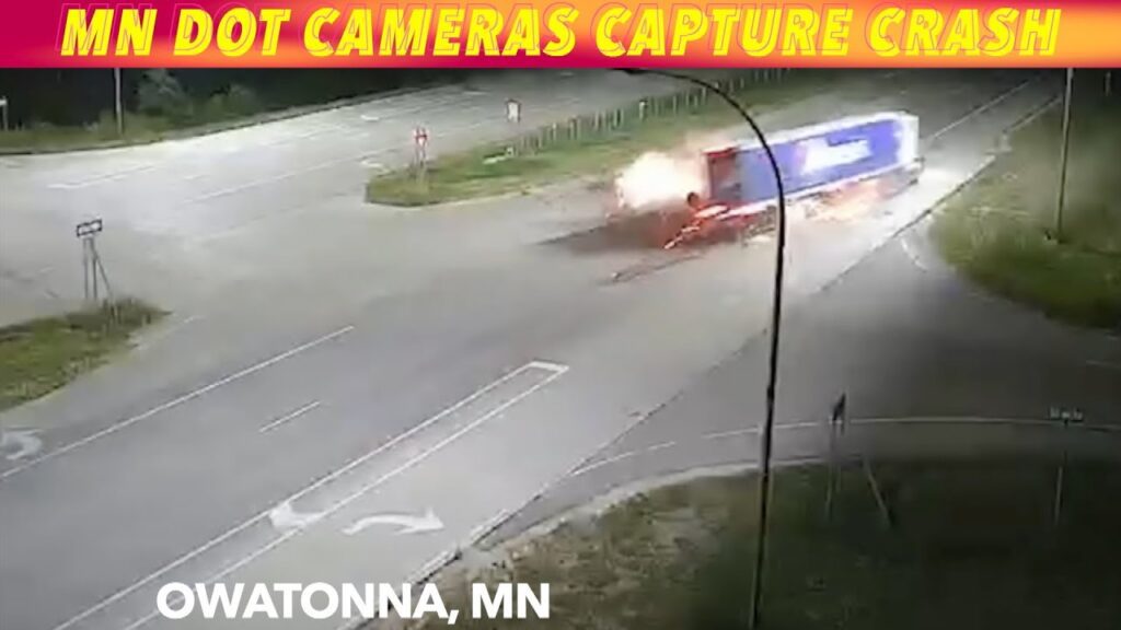 MN DOT Camera Captures Owatonna Crash iNewZ