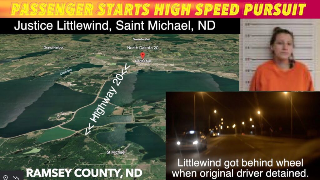 Passenger Starts High Speed Chase In Ramsey County, North Dakota iNewZ