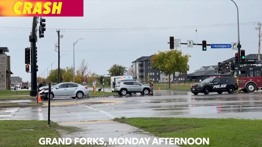 Monday Afternoon Crash In Grand Forks iNewZ