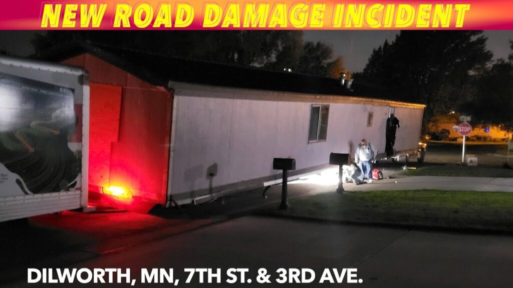 New Road Damage Incident In Dilworth, MN Saturday Night iNewZ
