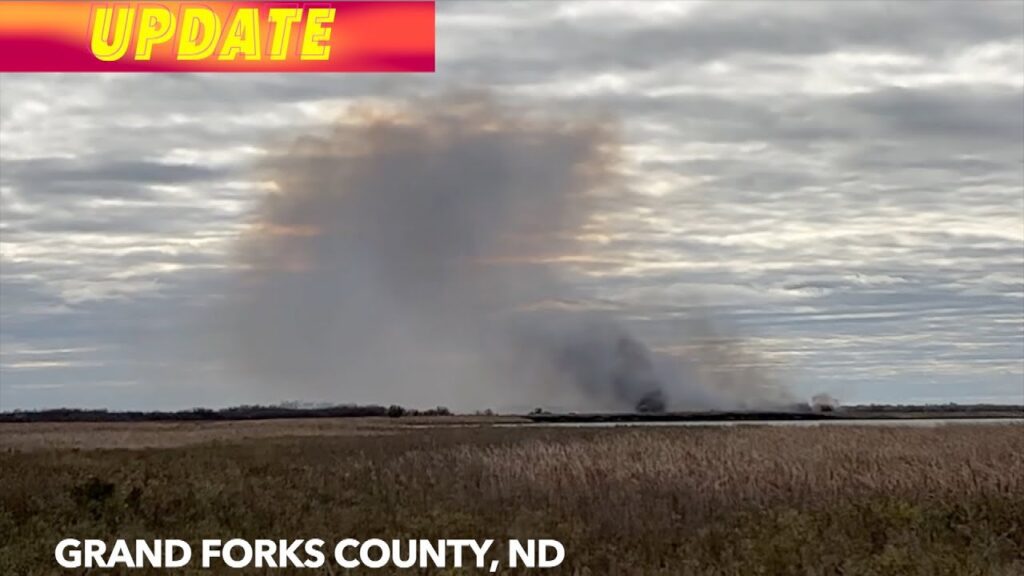 UPDATE Wildfire West Of Manvel, North Dakota iNewZ