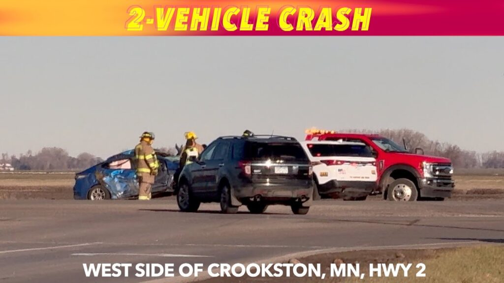 BREAKING NEWS 2Vehicle Crash By Crookston, Minnesota iNewZ
