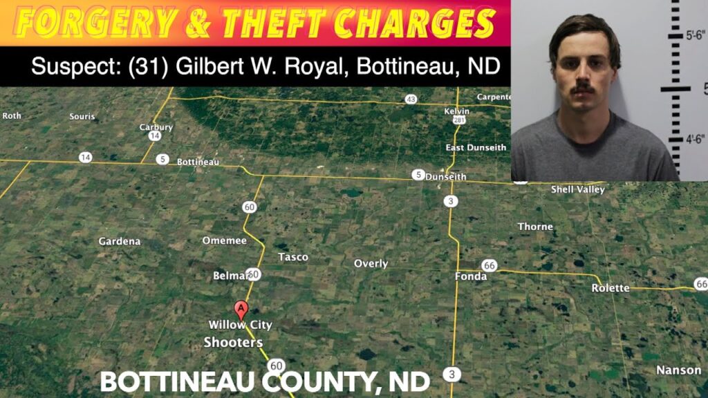& Theft Charges In Bottineau County, ND iNewZ