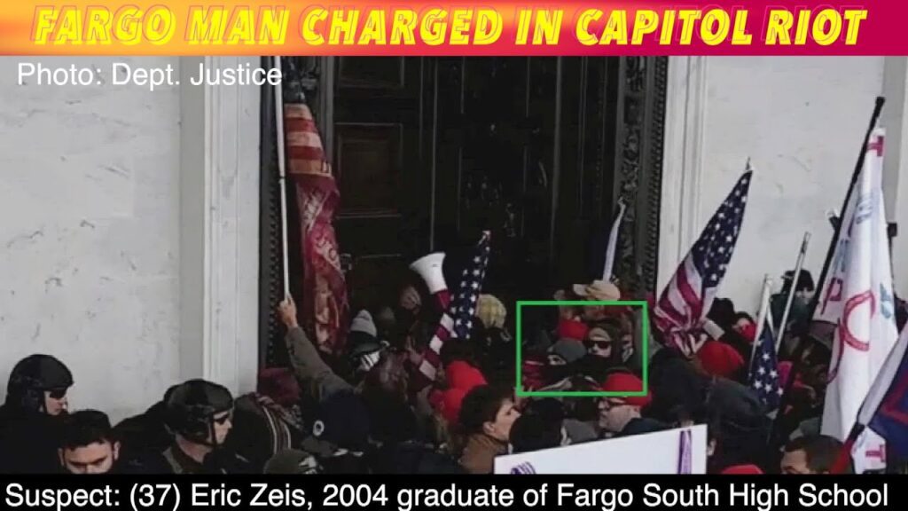 Former Fargo Man Now 1 Of Over 1,200 Charged In Capitol Riot - iNewZ