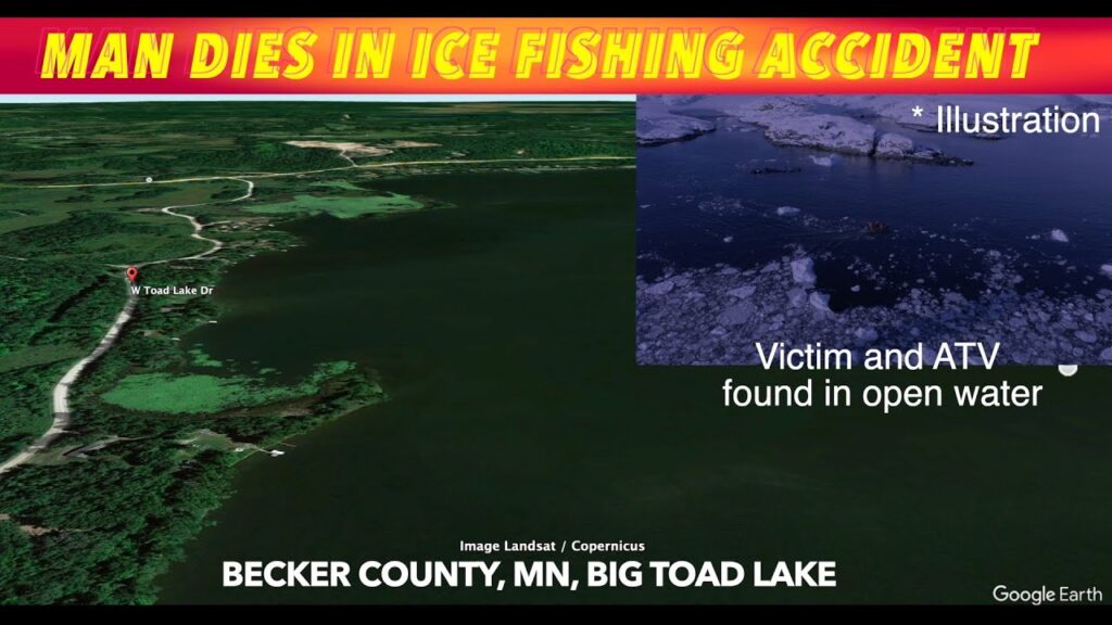 BREAKING NEWS Man Dies In Becker County, MN Ice Fishing Accident iNewZ