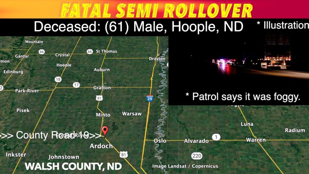 Fatal Semi Crash In Northeast North Dakota iNewZ