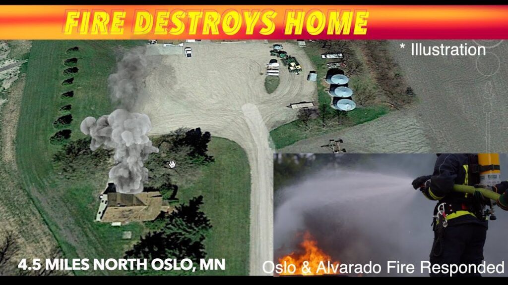 Fire Destroys Rural Oslo, Minnesota Home iNewZ