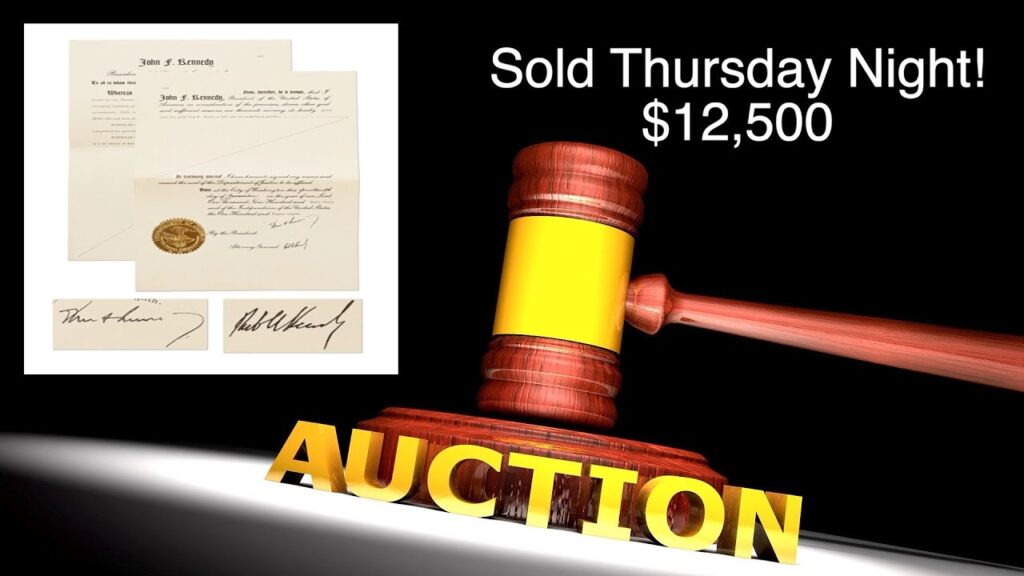 Rare Kennedy Document With Minnesota Connection Hits Auction Block iNewZ