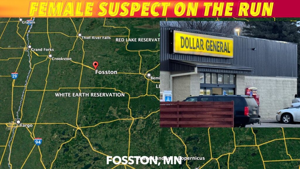 BREAKING NEWS Female Suspect On The Run In Fosston, Minnesota iNewZ