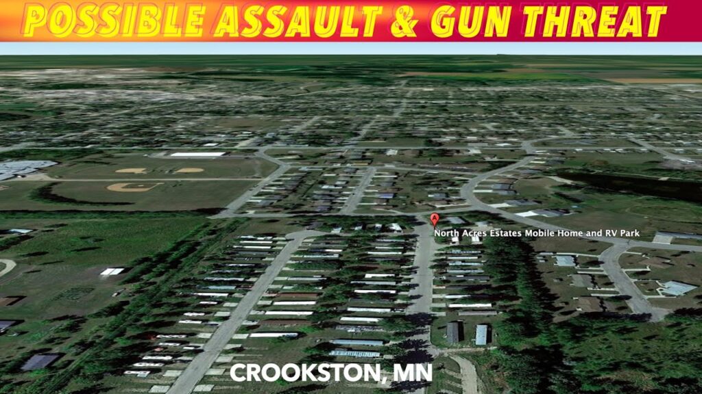 BREAKING NEWS Report Of Possible Assault & Gun Threat In Crookston, MN