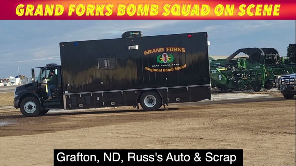 BREAKING NEWS Grand Forks Bomb Squad Called To Grafton, ND * Location