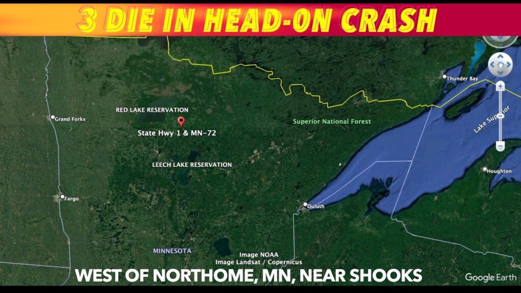 VICTIMS IDENTIFIED 3 Killed In HeadOn Crash Near Northome, Minnesota