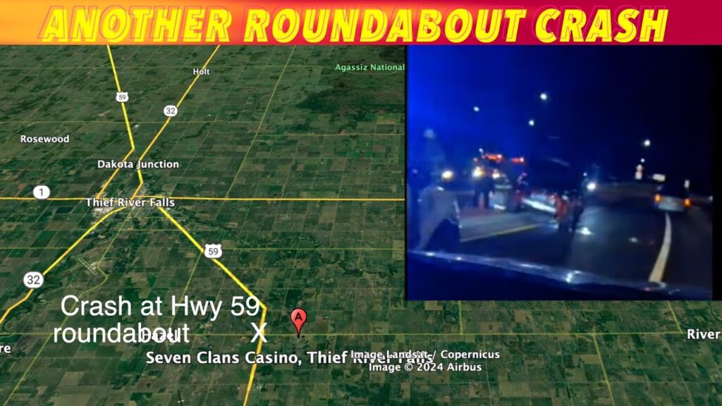 Another Roundabout Crash Near Thief River Falls, Minnesota iNewZ
