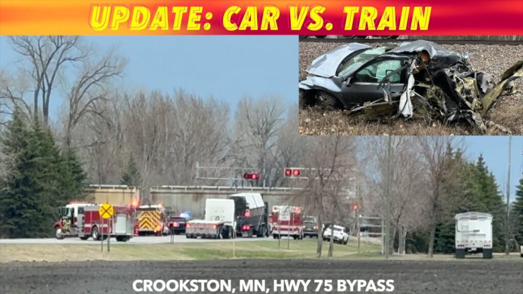 BREAKING NEWS UPDATE Grand Forks Man In Car Vs. Train Accident At