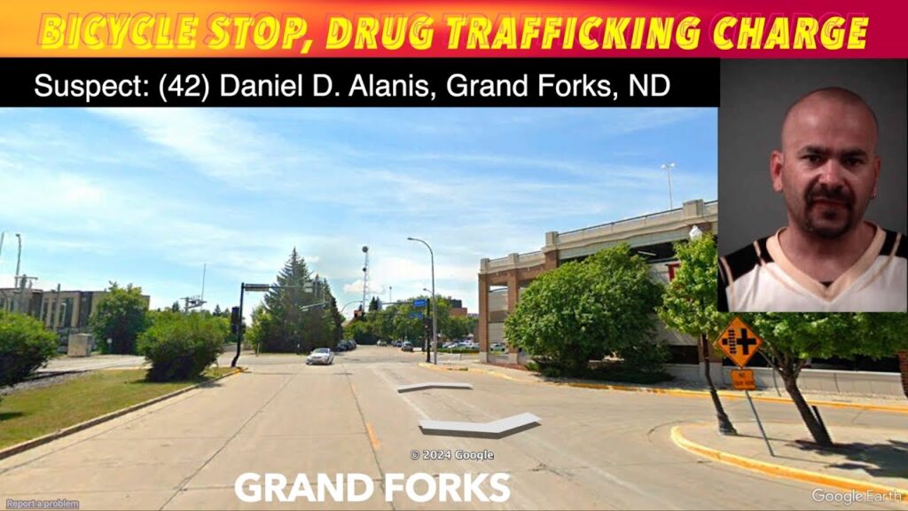 Bicycle Stop, Drug Trafficking Charge In Grand Forks - iNewZ