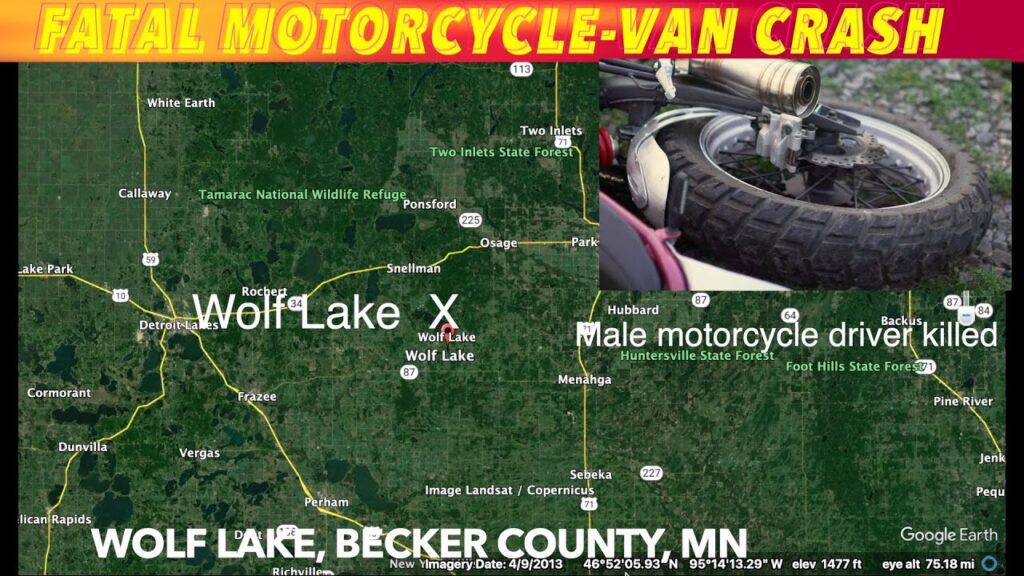 Fatal MotorcyclePostal Van Crash In Becker County, Minnesota iNewZ
