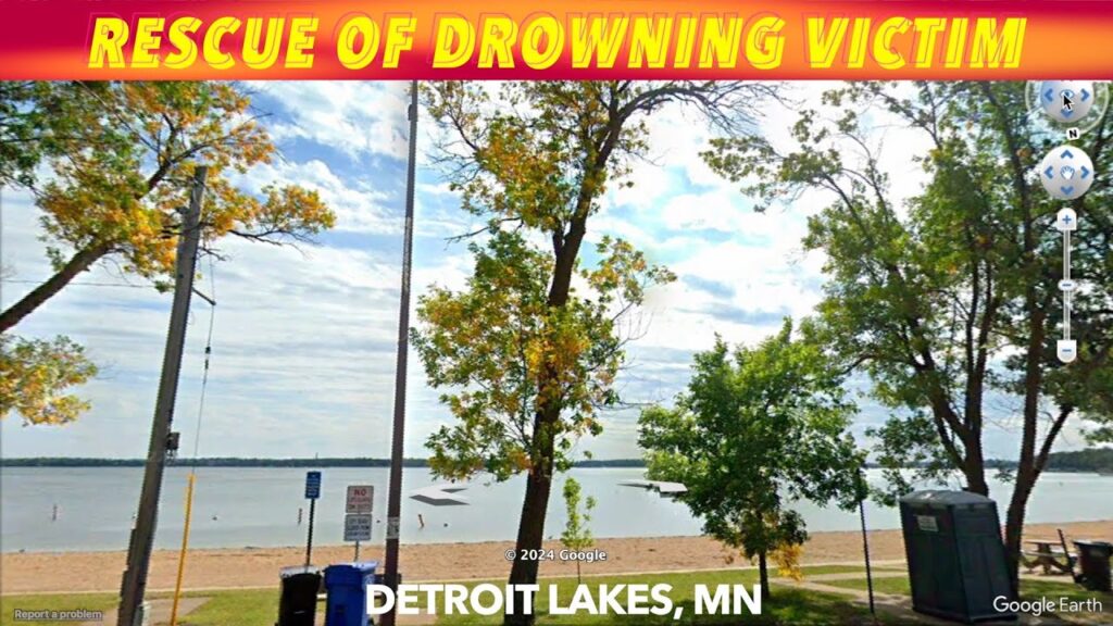 BREAKING NEWS Rescue Of Drowning Victim In Detroit Lakes, Minnesota