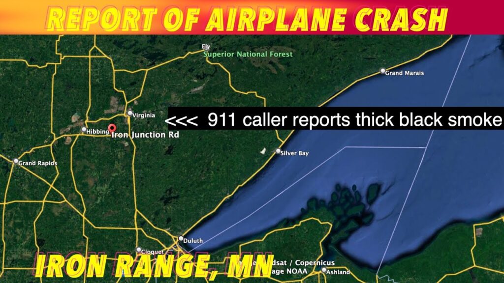 BREAKING NEWS: Report Of Airplane Crash On Minnesota Iron Range - iNewZ